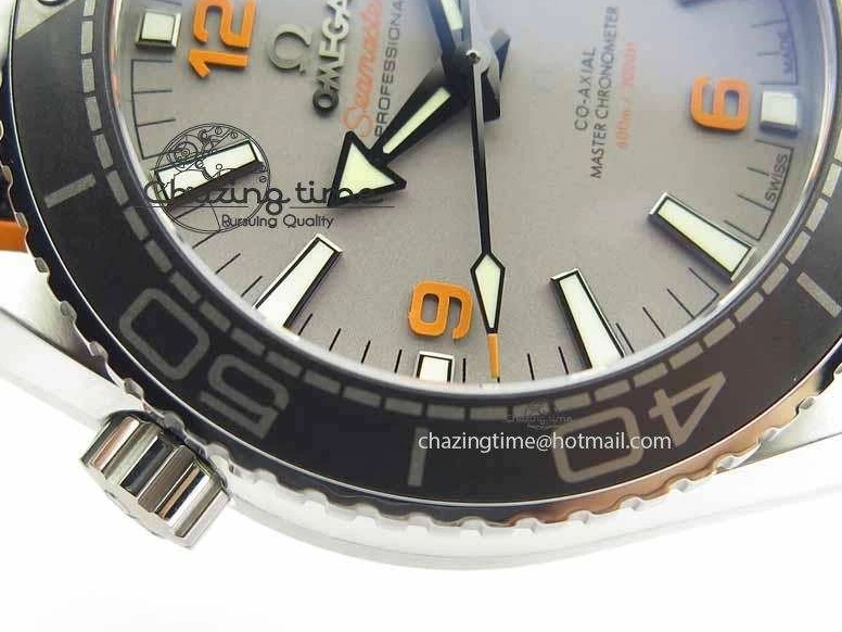 0411 UrbanStyle Planet Ocean 2016 43.5mm SS OM 1:1 Best Edition Gray Dial On Black Nylon Strap A 8168